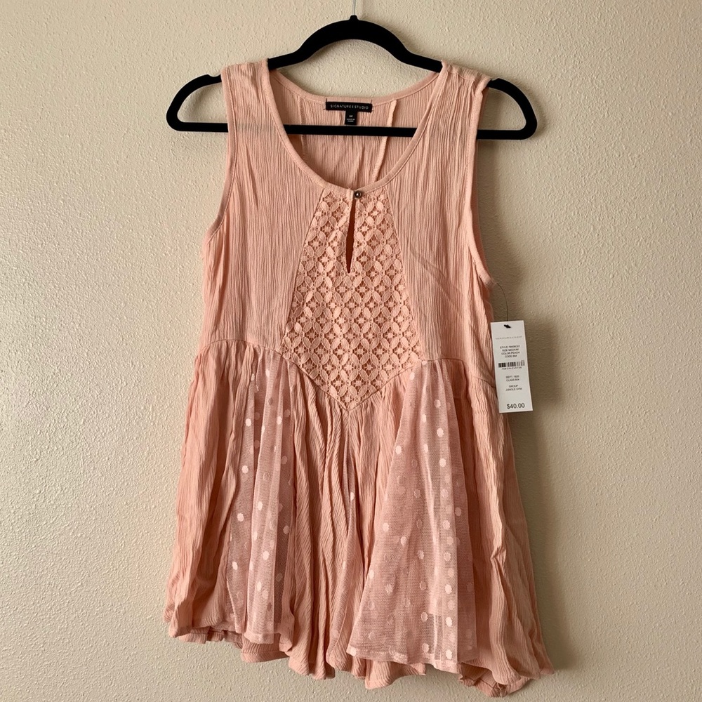 Peachy tunic shirt 🍑